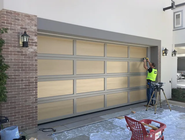 Garage door replacement service by Willoughby Garage Door Repair in Willoughby